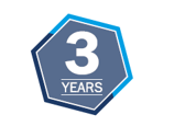 3 years icon